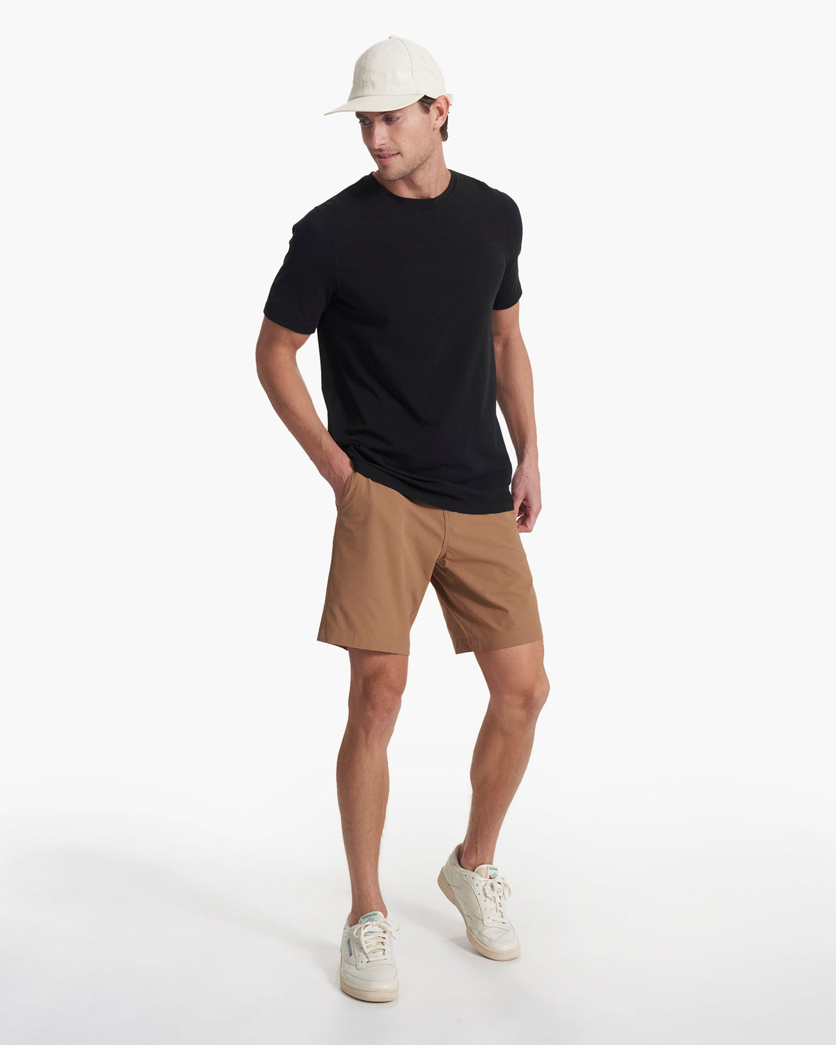 Meta Short Camel Brown Relaxed Fit Chino Shorts - Image 5