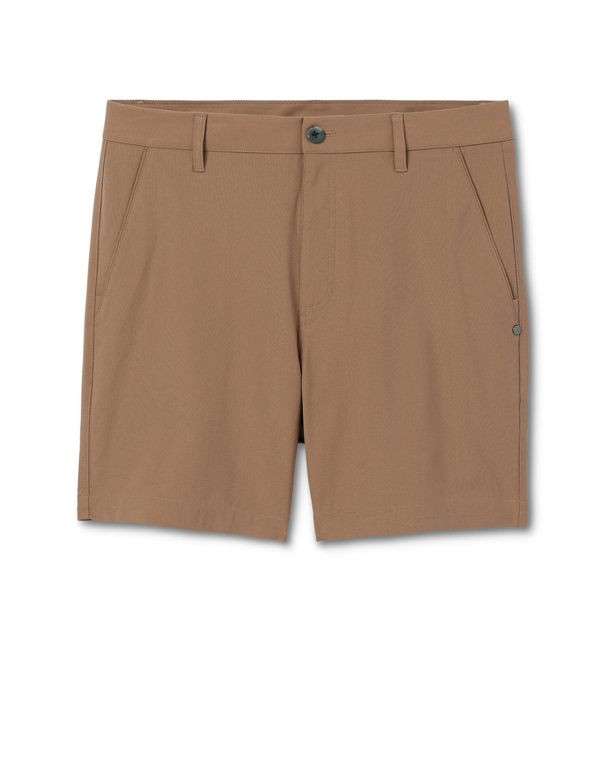 Meta Short Camel Brown Relaxed Fit Chino Shorts - Image 6