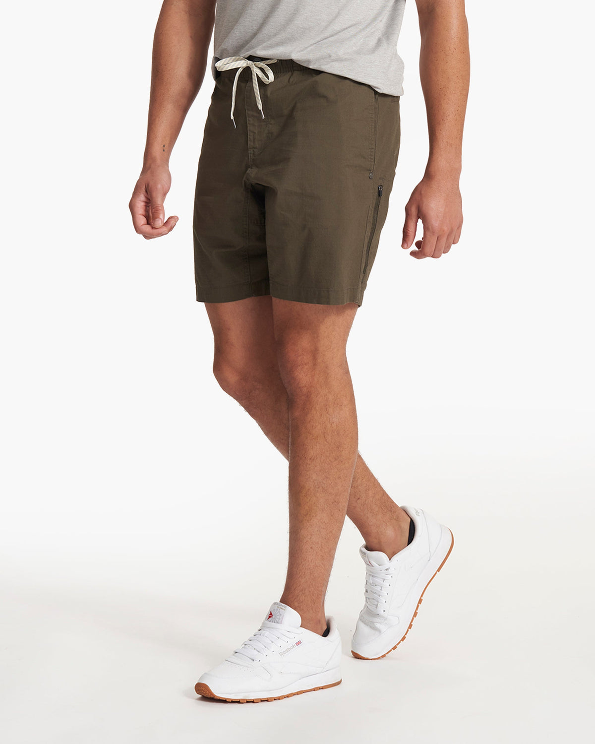 Ripstop Short Men's Dark Oregano Cotton Shorts - Image 2