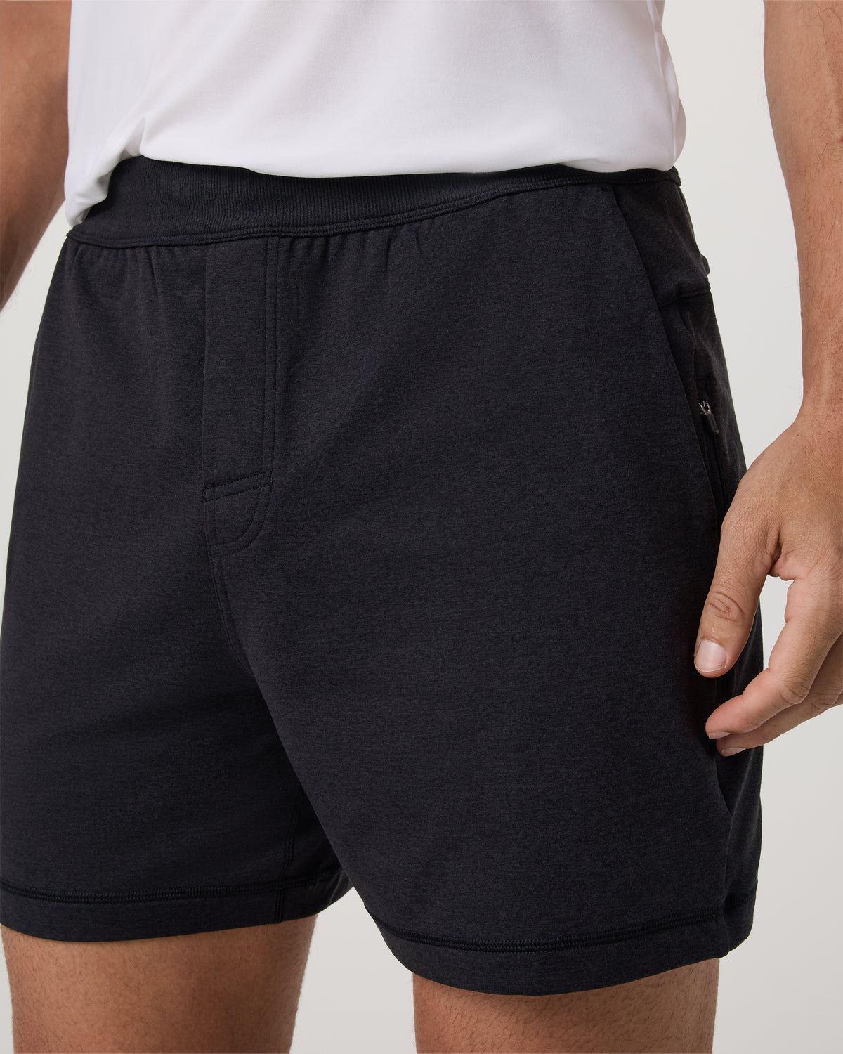 Coronado Short 5" Men's Black Heather Shorts - Image 2