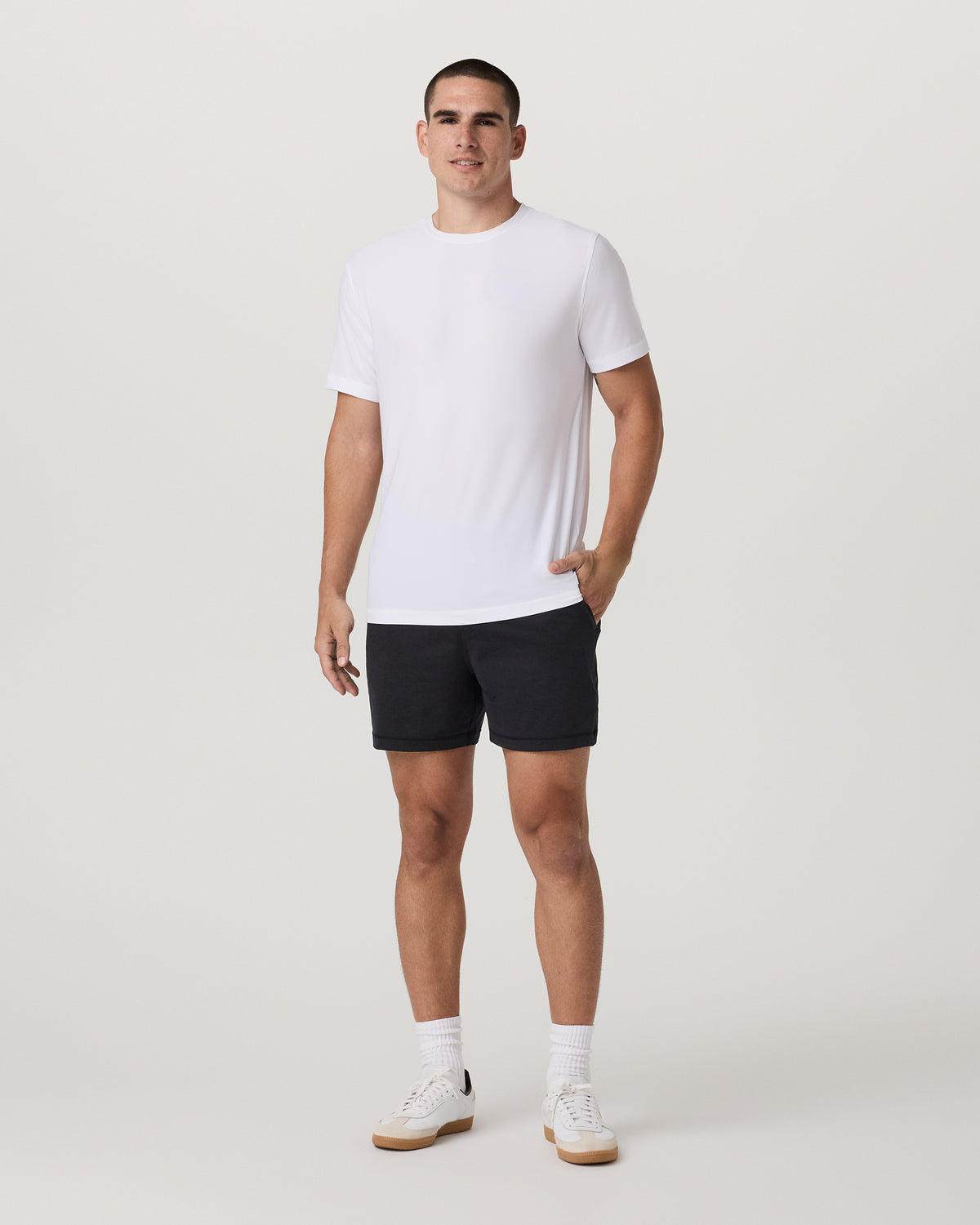 Coronado Short 5" Men's Black Heather Shorts - Image 3
