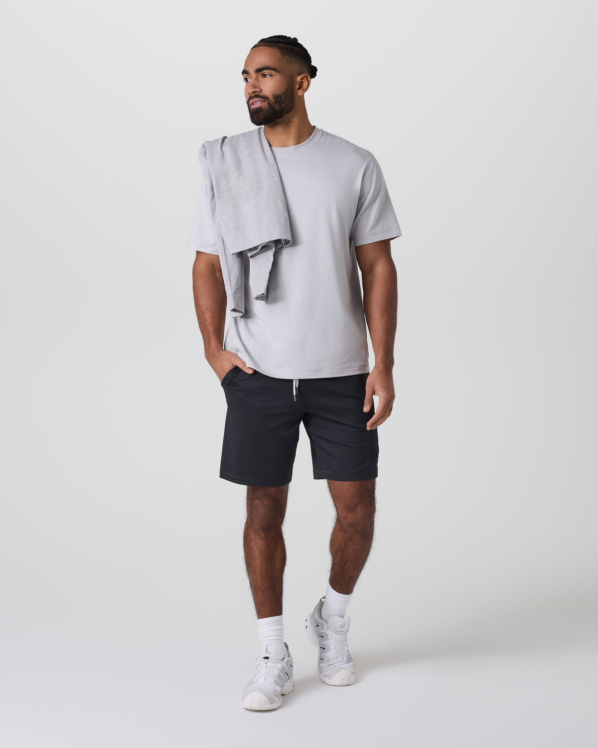 Sunday Performance Utility Short Classic Fit 8" Black - Image 4
