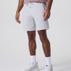 Seaside Short Classic Fit 8" Light Heather Grey