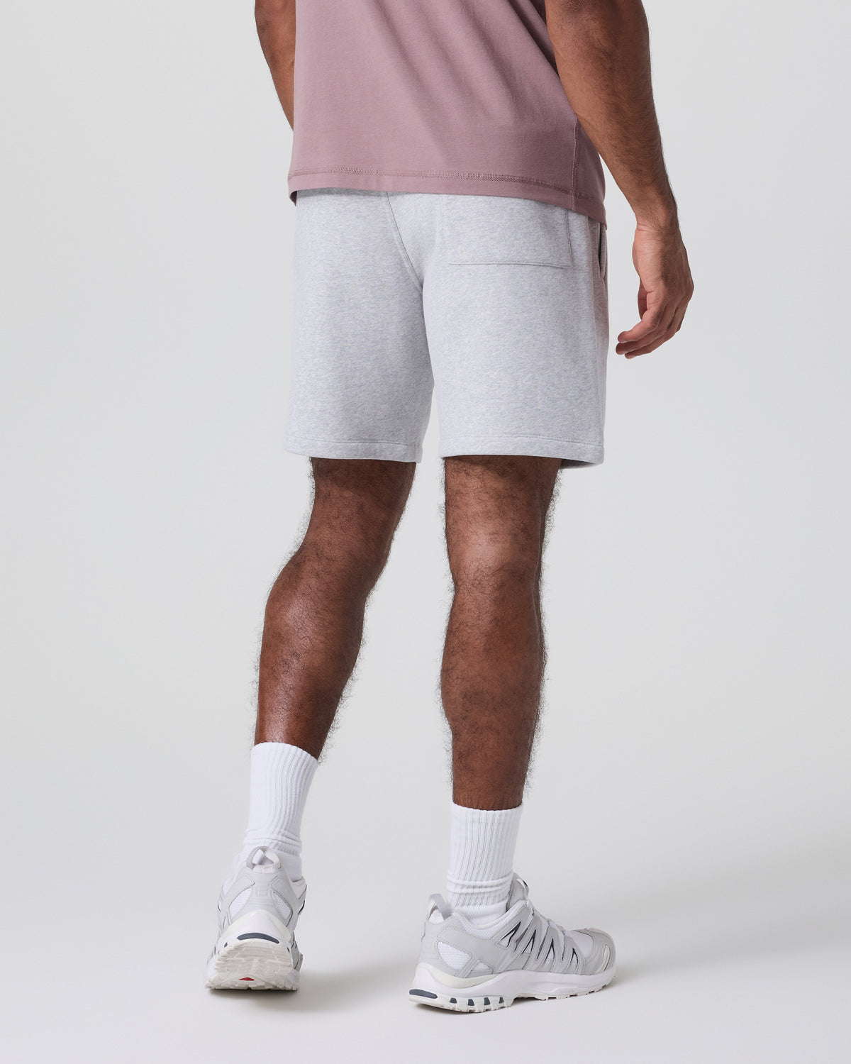 Seaside Short Classic Fit 8" Light Heather Grey - Image 5