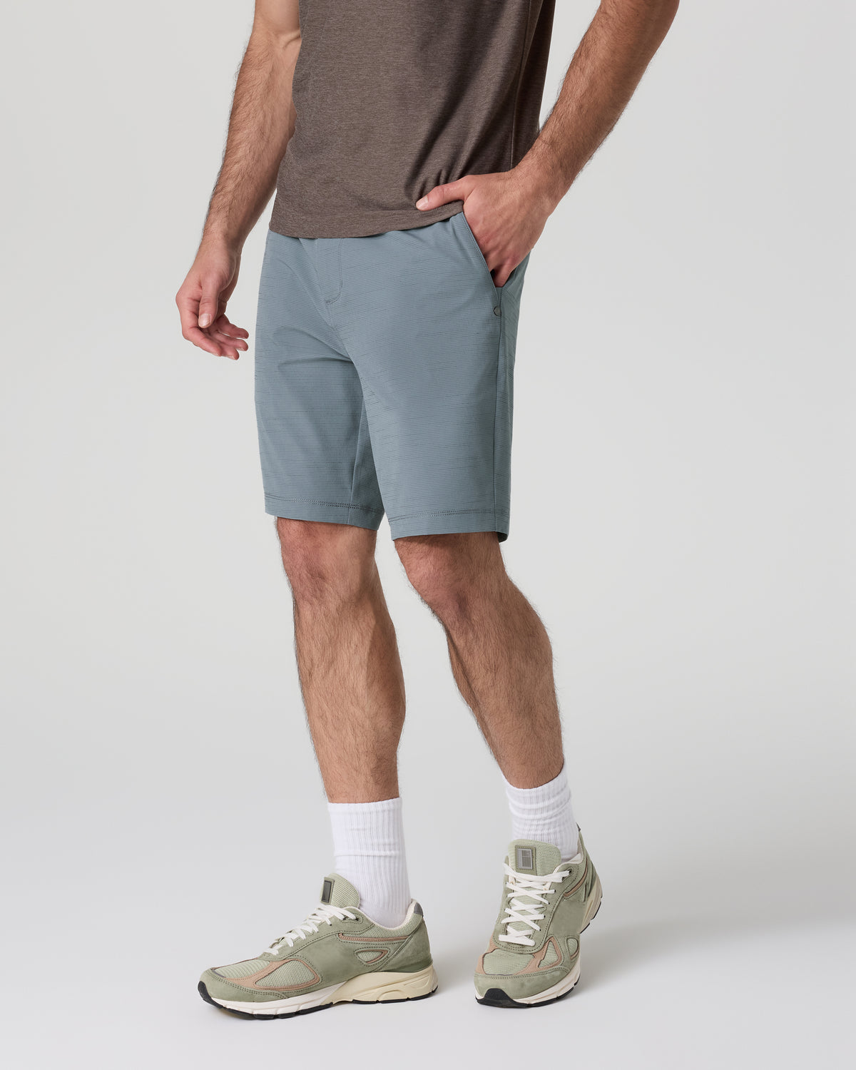 Pebble Short Dusty Blue Lightweight Golf Shorts
