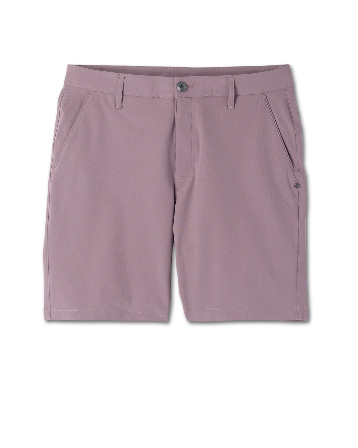 Meta Short 8" Men's Dusty Plum Classic Chino Shorts - Image 6