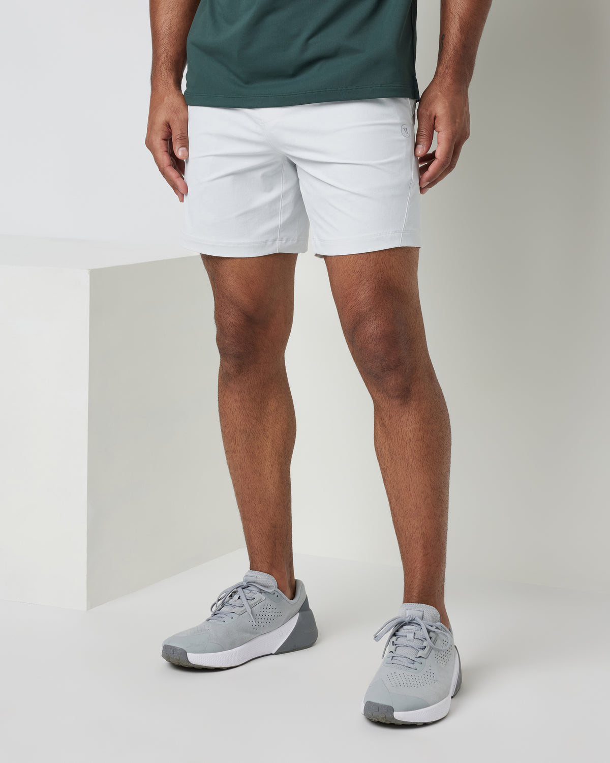 Crosscourt Short Men's Frost Grey Tennis Shorts