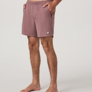 Maverick Volley Short Lined Men's Adobe Swim Shorts