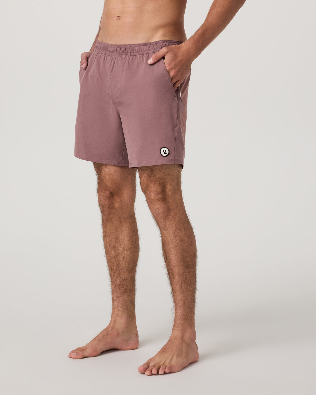 Maverick Volley Short Lined Men's Adobe Swim Shorts