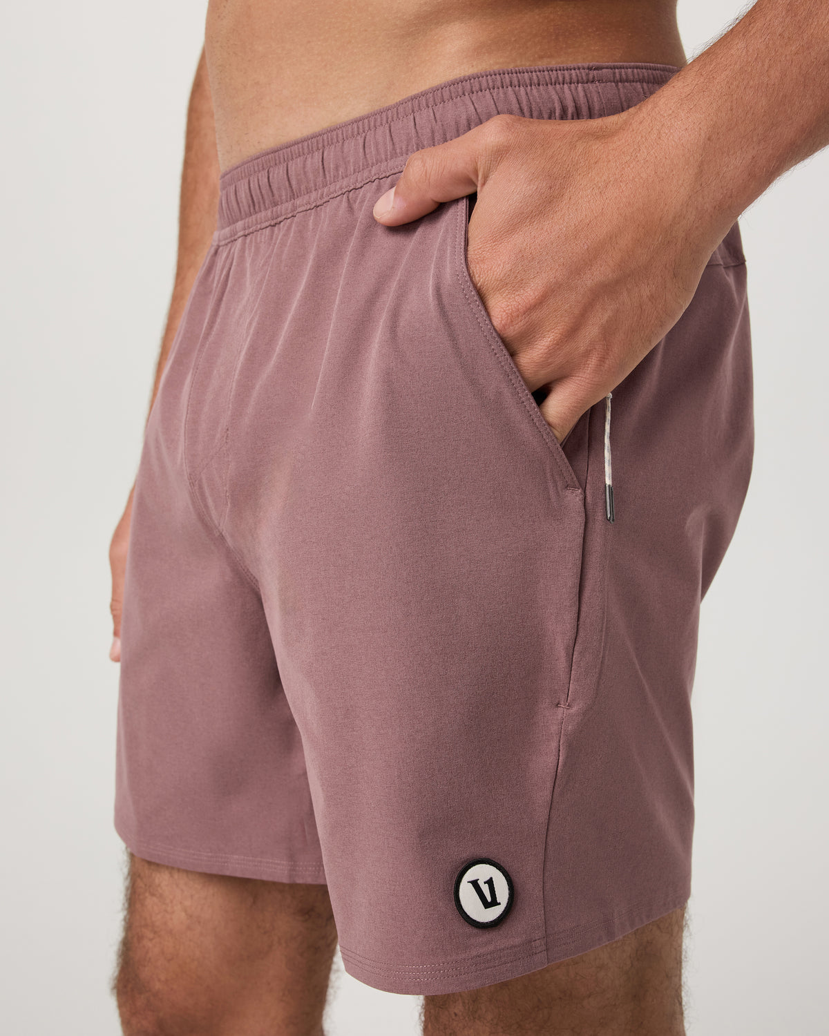 Maverick Volley Short Lined Men's Adobe Swim Shorts - Image 2