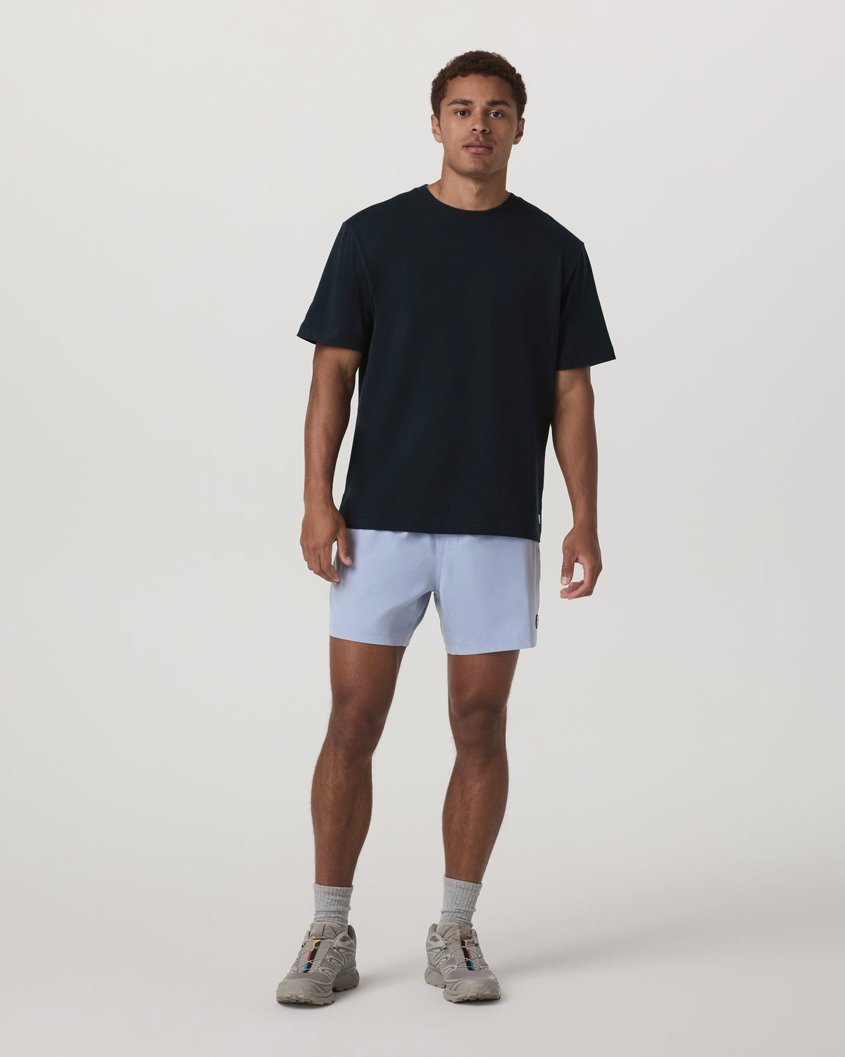 Kore Short Unlined 5" Men's Blue Dusk Athletic Fit Shorts - Image 4