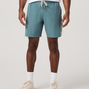 Banks Session Short Unlined 7" Bluegrass Linen Texture
