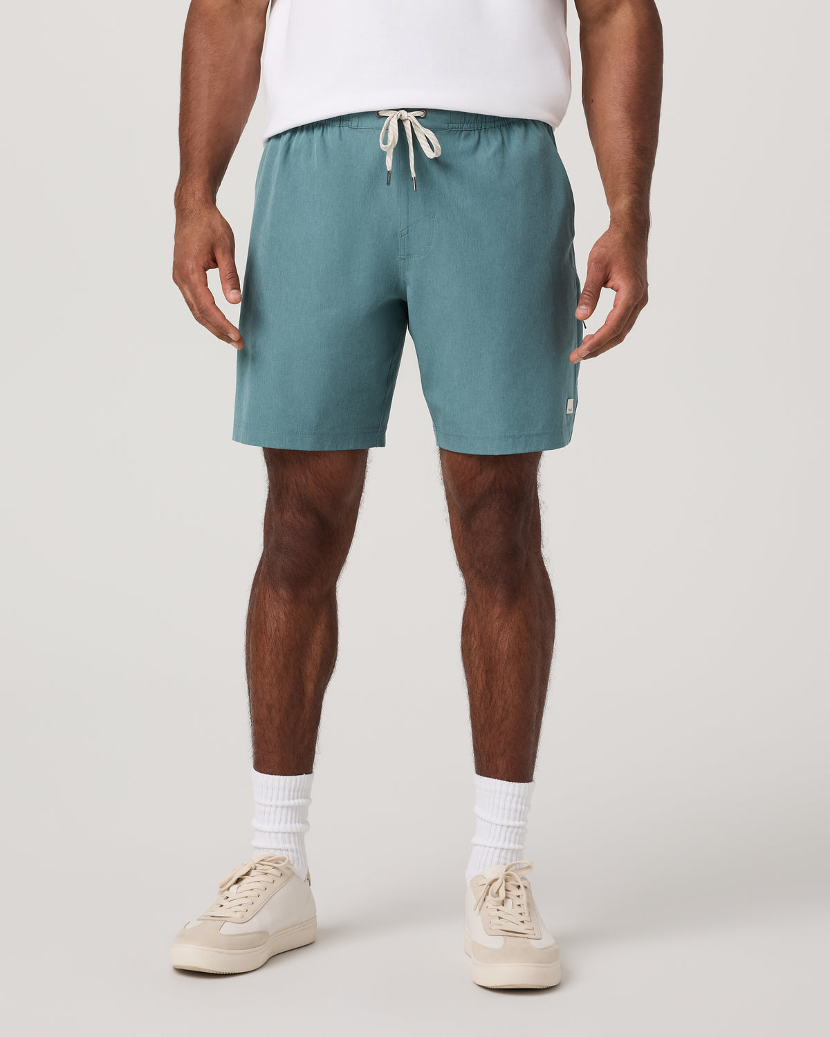 Banks Session Short Unlined 7" Bluegrass Linen Texture