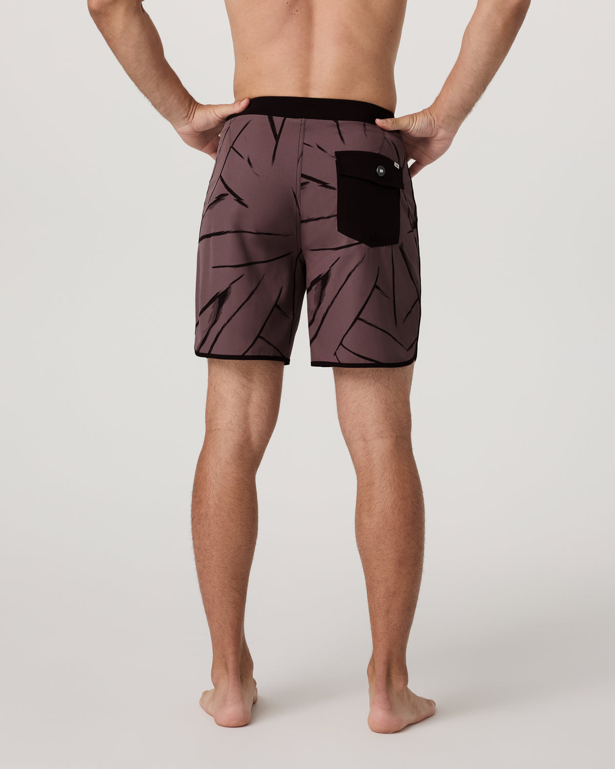 Cruise Boardshort Men's Dusty Plum Thatch Boardshorts - Image 3