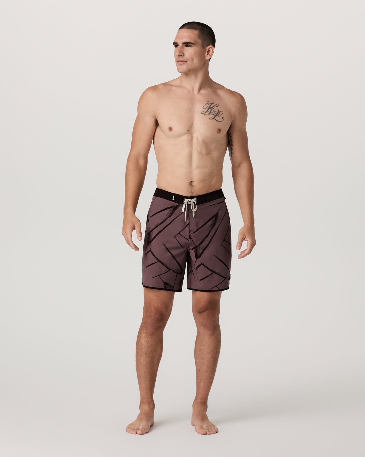 Cruise Boardshort Men's Dusty Plum Thatch Boardshorts - Image 4