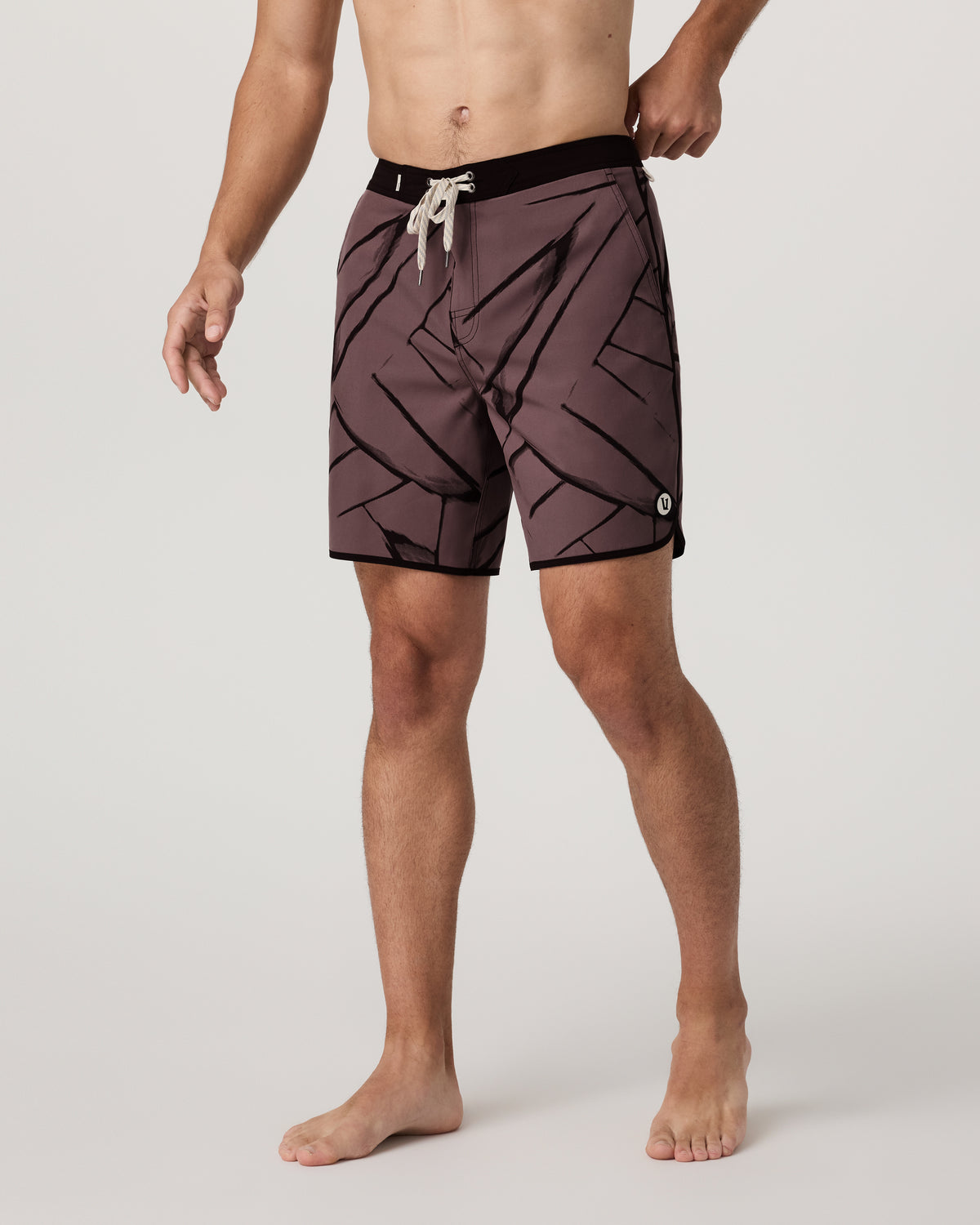 Cruise Boardshort Men's Dusty Plum Thatch Boardshorts - Image 5