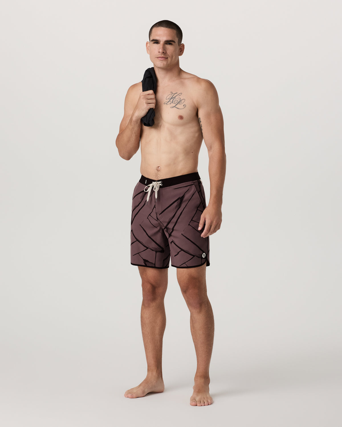 Cruise Boardshort Men's Dusty Plum Thatch Boardshorts - Image 6