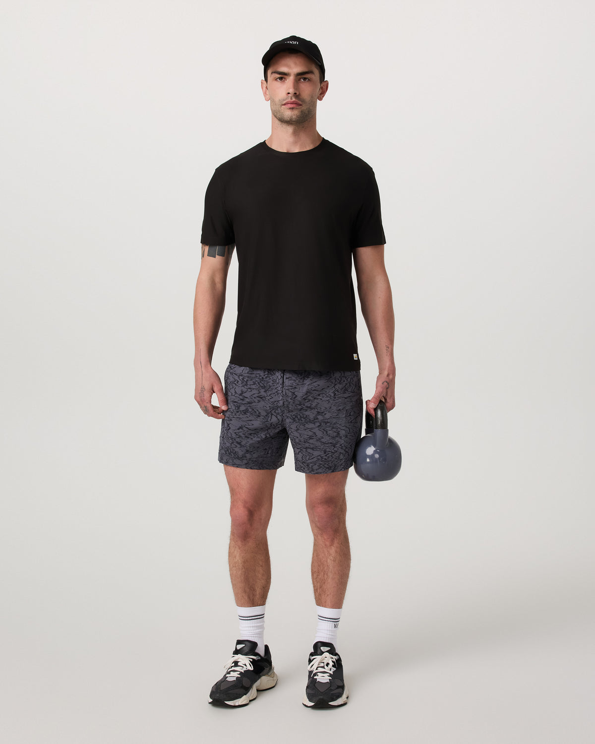 Kore Short Unlined 5" Men's Moonlight Sand Athletic Short - Image 3