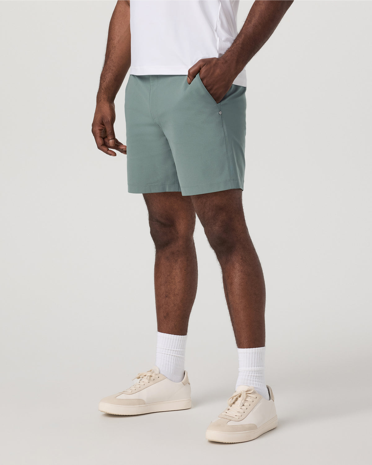 Meta Short 6" Men's Marsh Classic Chino Shorts - Image 3