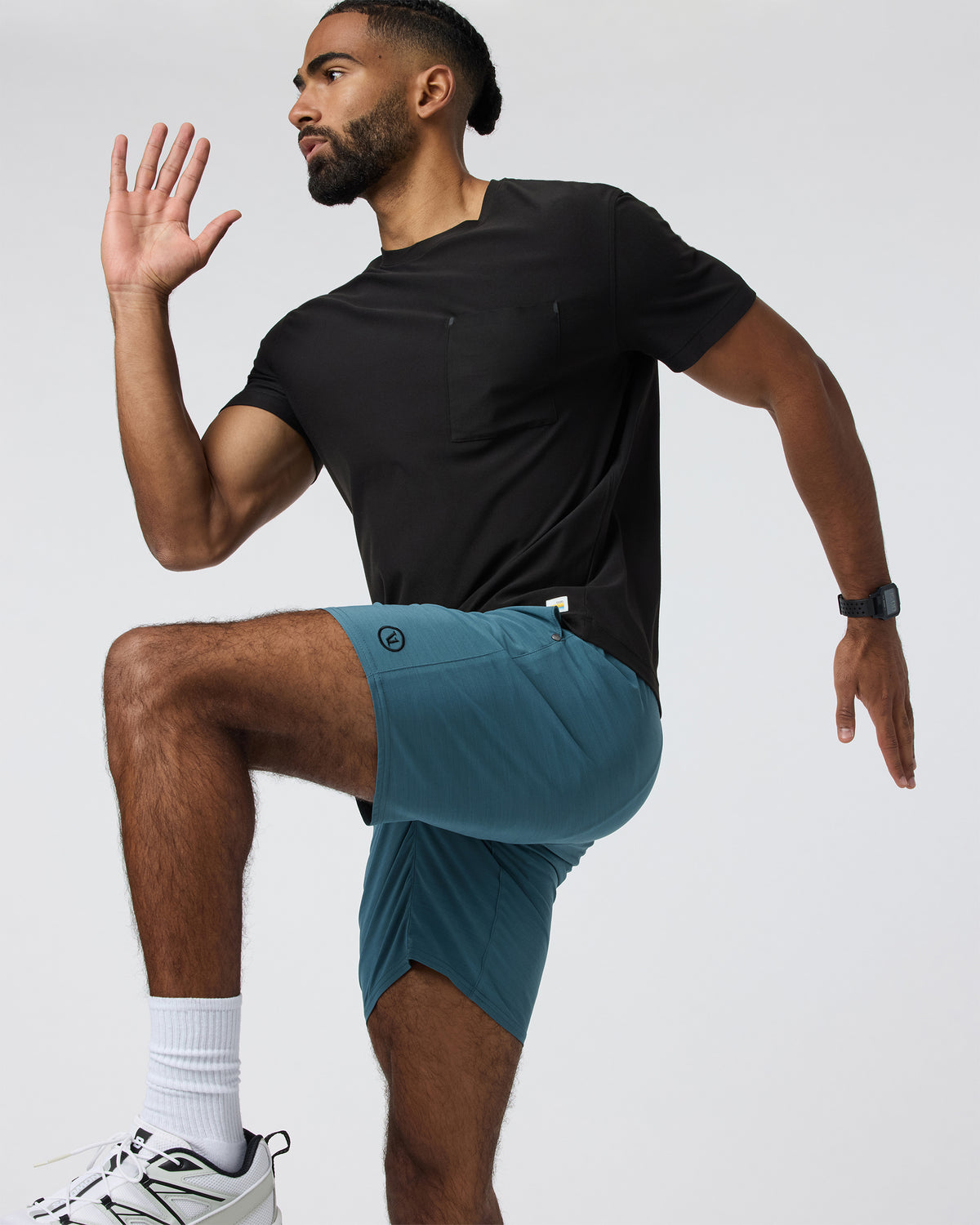 Elevate Kore Short Lined 7" Light Deep Sea Performance Shorts