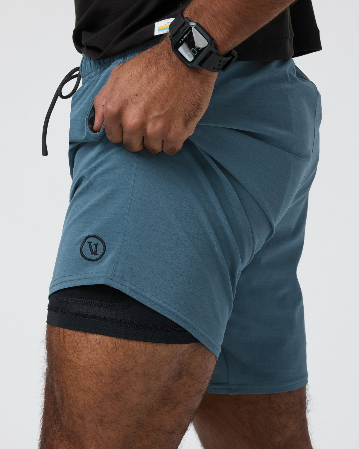Elevate Kore Short Lined 7" Light Deep Sea Performance Shorts - Image 2