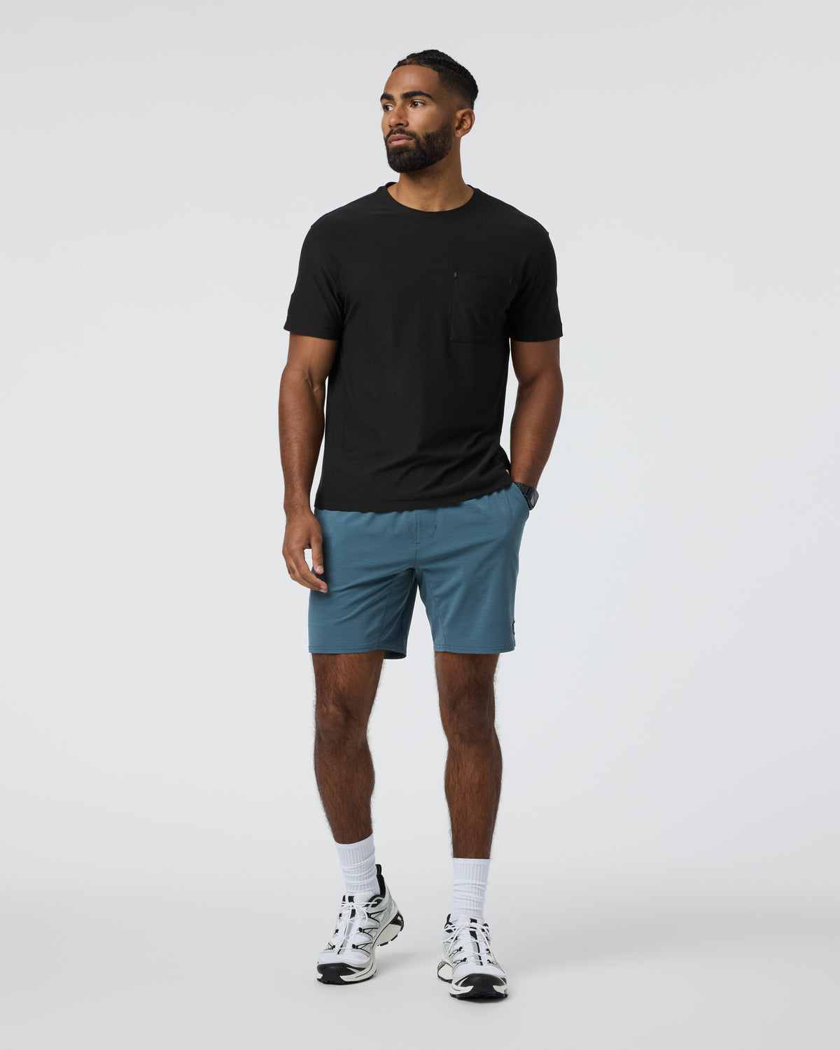 Elevate Kore Short Lined 7" Light Deep Sea Performance Shorts - Image 5