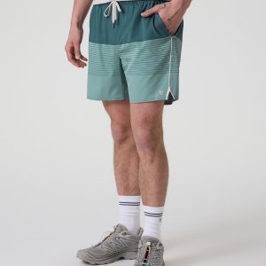 Trail Short 2.0 Light Deep Sea Stripe/Salt