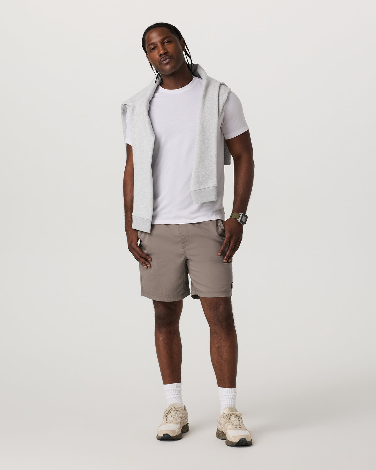 Kore Everyday Short Lined 7" Men's Smokey Taupe Shorts