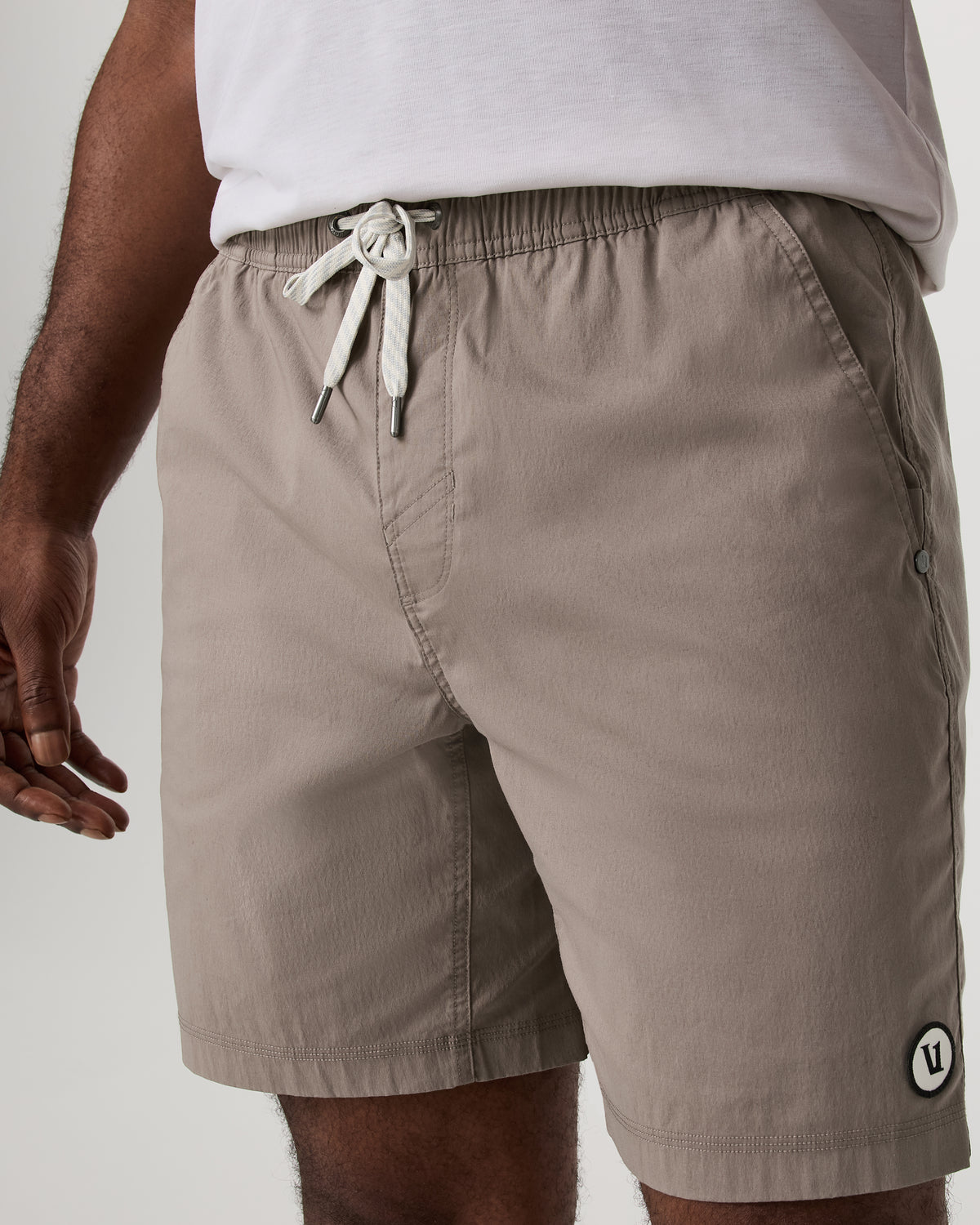 Kore Everyday Short Lined 7" Men's Smokey Taupe Shorts - Image 5