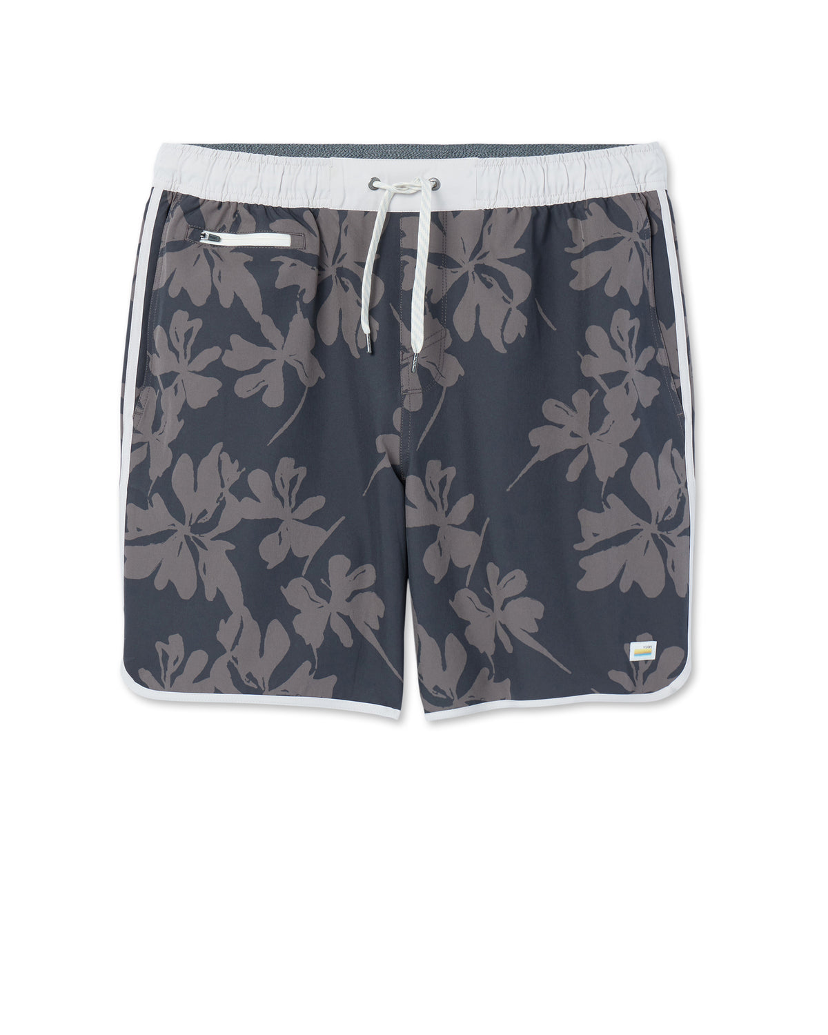 Banks Short Dark Pewter Plumeria Athletic Shorts - Image 6