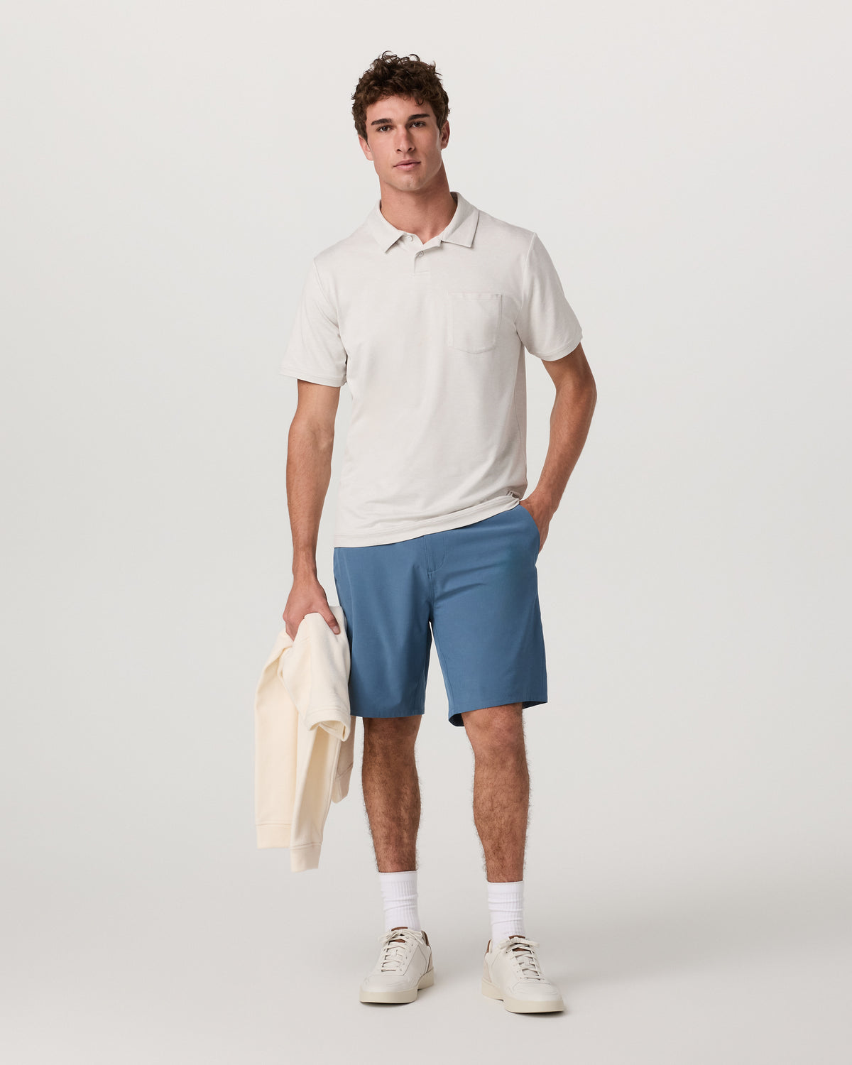 Aim Short Men's Pool Blue Performance Shorts - Image 6