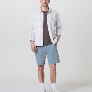Meta Short 8" Dusty Blue Chino Shorts