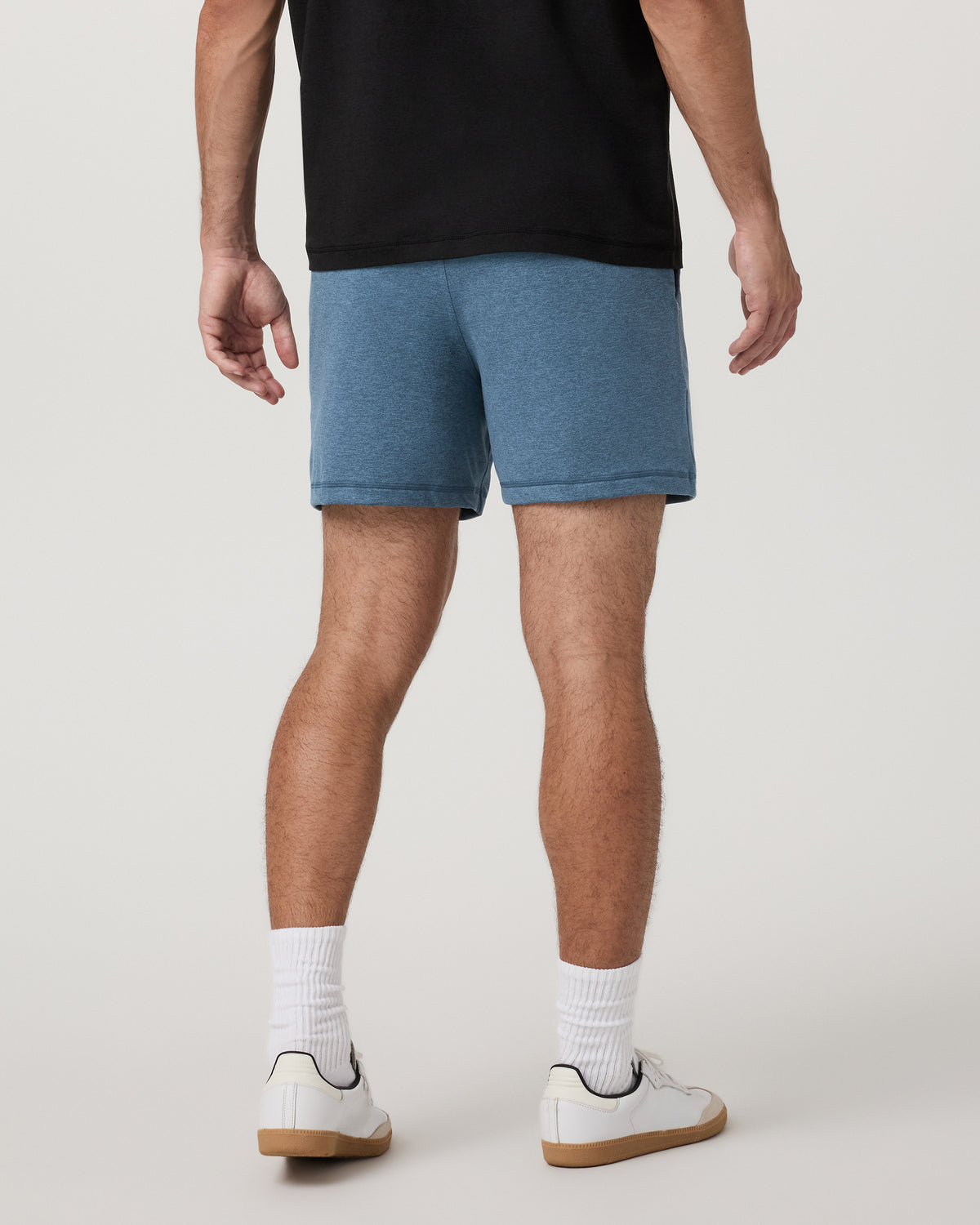 Coronado Short 5" Men's Pool Blue Heather Lounge Shorts - Image 4