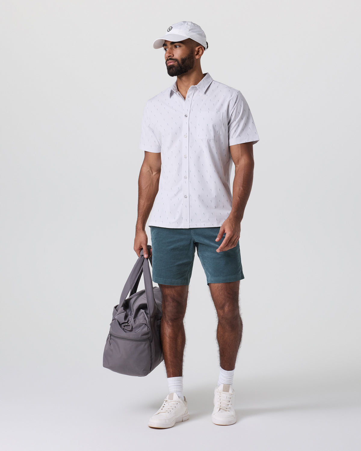 Optimist Short Men's Light Deep Sea Corduroy Shorts - Image 4
