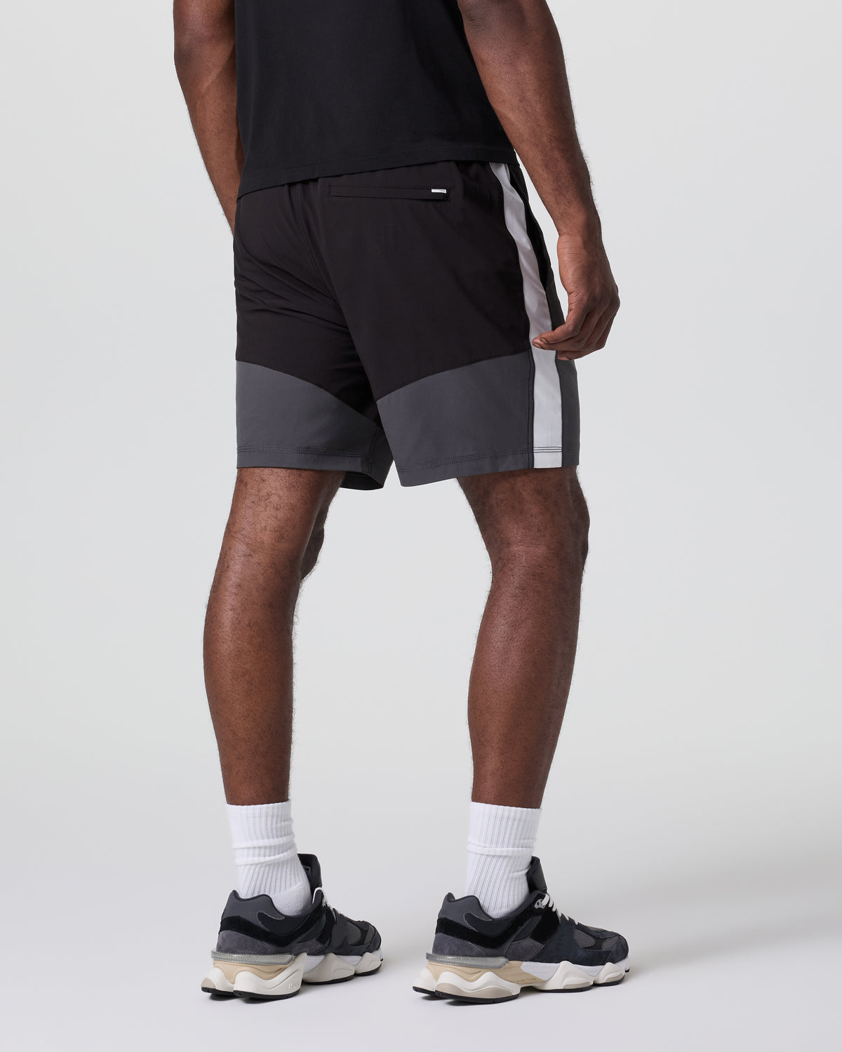 Kore Short X1 Lined Classic Fit 7" Black/Dark Pewter/Salt - Image 2