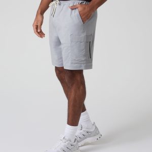 Sunday Performance Utility Short Classic Fit 8" Platinum Heather