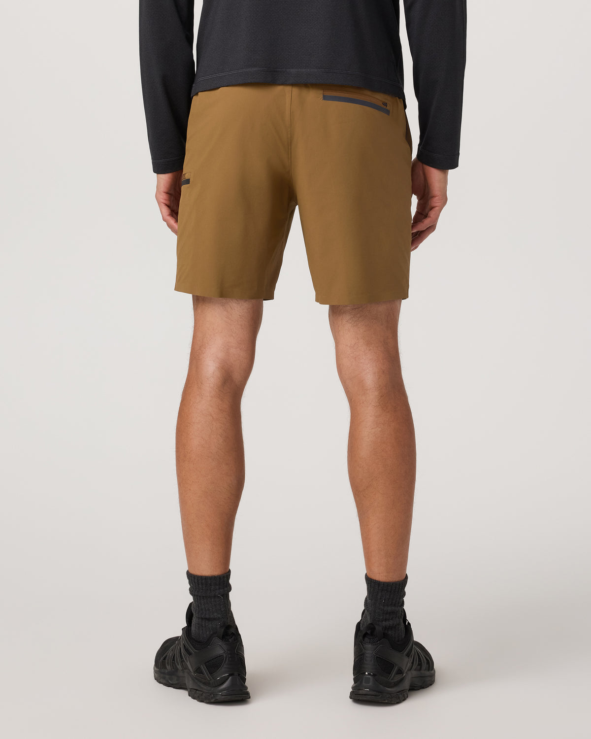 Grafton Short Unlined 7" Men's Rum Training Shorts - Image 3