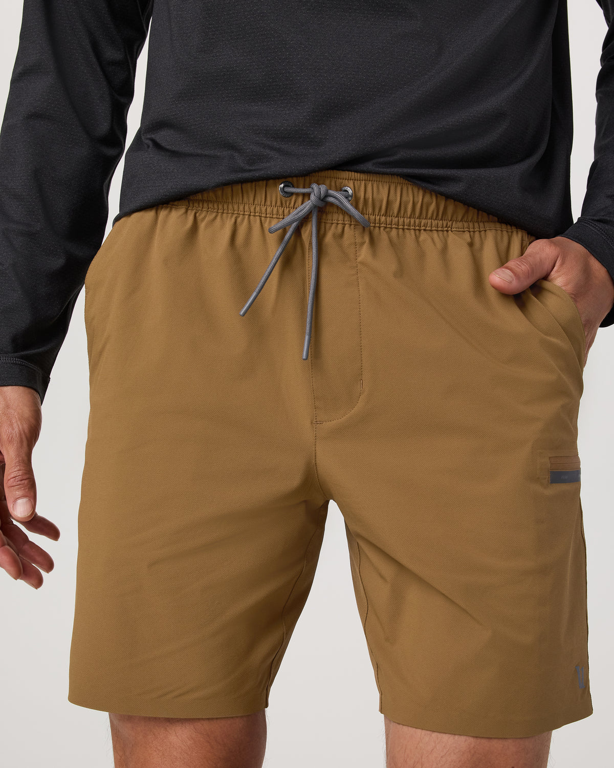 Grafton Short Unlined 7" Men's Rum Training Shorts - Image 5