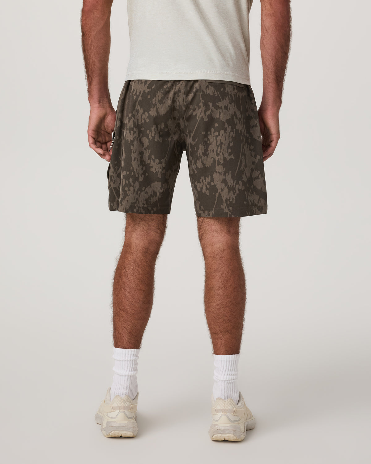 Banks Session Short Unlined 7" Root Earth Linen Texture - Image 3