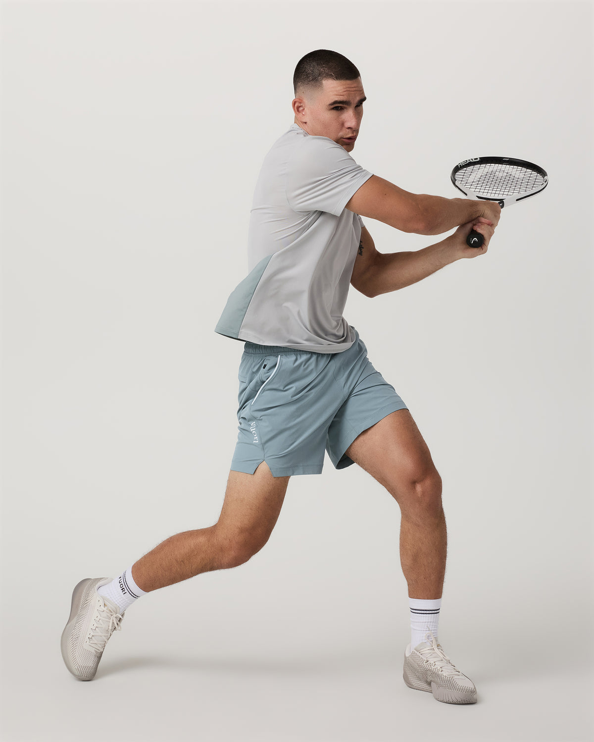 Crosscourt Short Unlined 7" Men's Mist Tennis Shorts