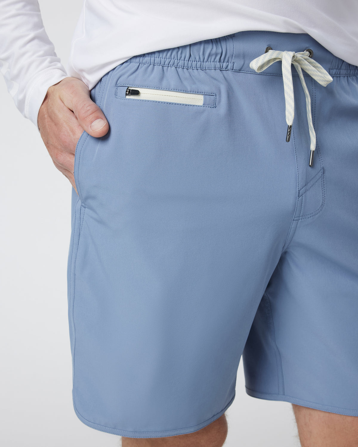 Banks Short Men's Chambray Athletic Shorts - Image 4