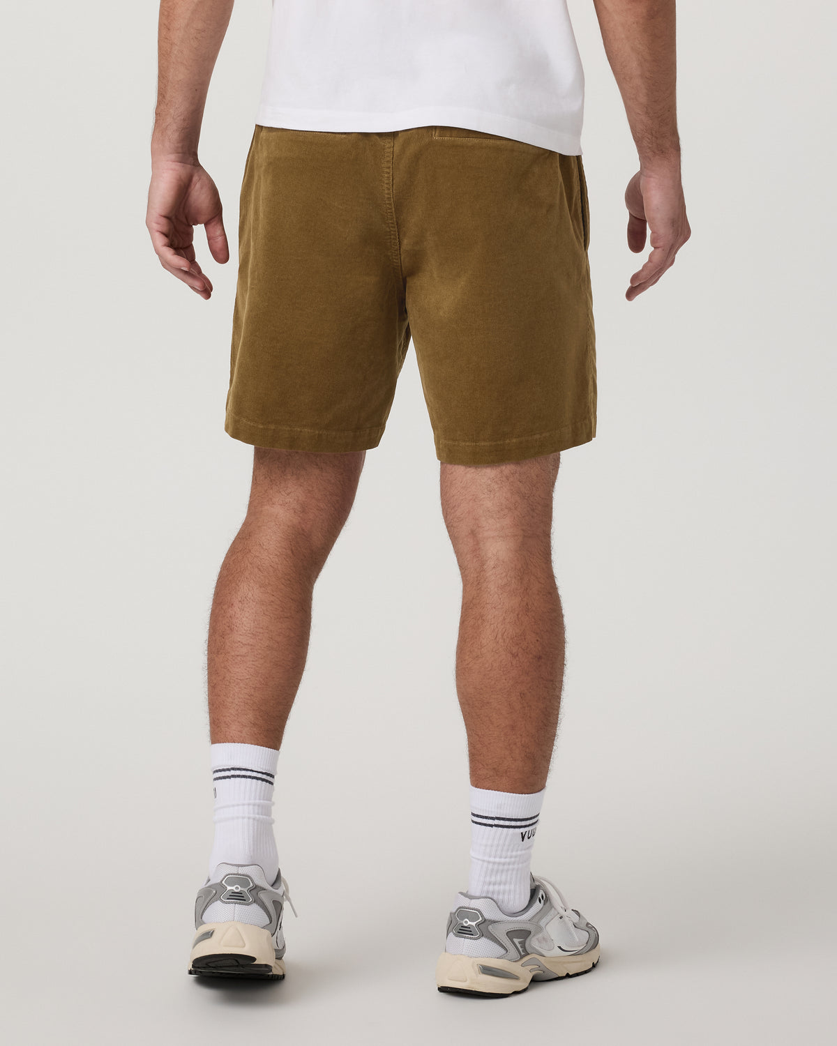 Optimist Elastic Waist Short 8" Men's Rum Relaxed Shorts - Image 3