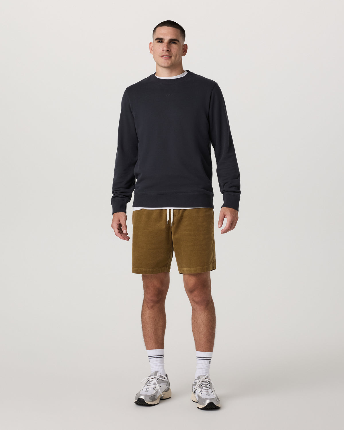 Optimist Elastic Waist Short 8" Men's Rum Relaxed Shorts - Image 4