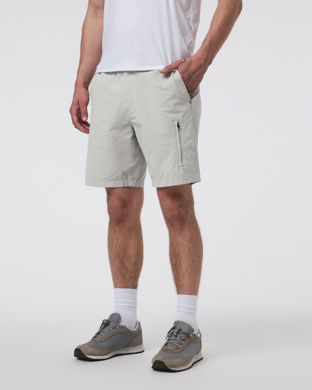 Barren Explorer Short Classic Fit 8" Talc - Image 2