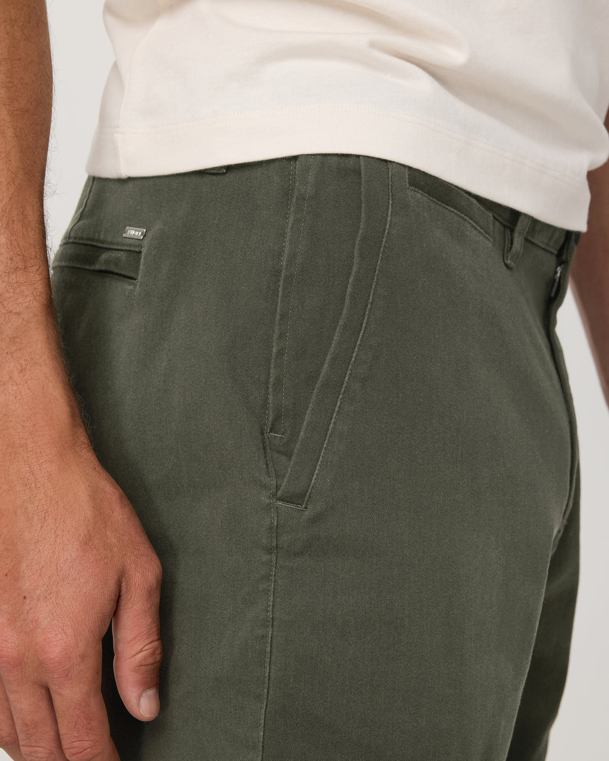Fletcher Chino Short 8" Men's Dark Oregano Shorts - Image 2