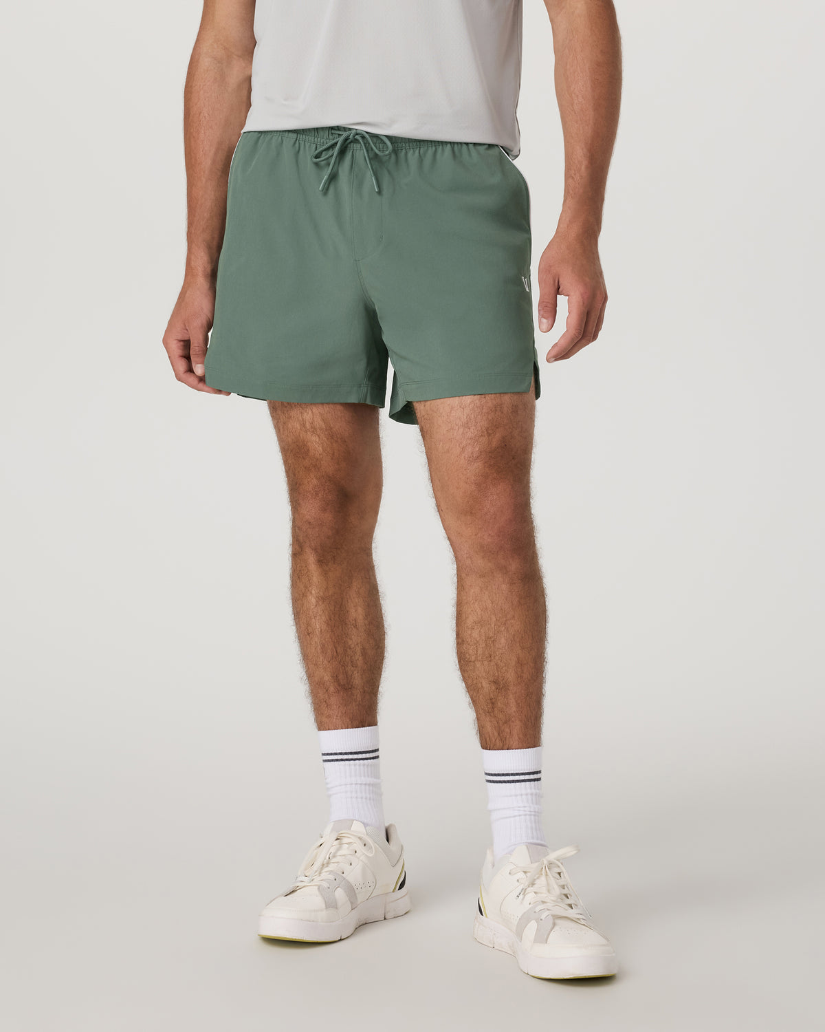 Crosscourt Short Unlined 5" Men's Marsh Tennis Shorts - Image 2