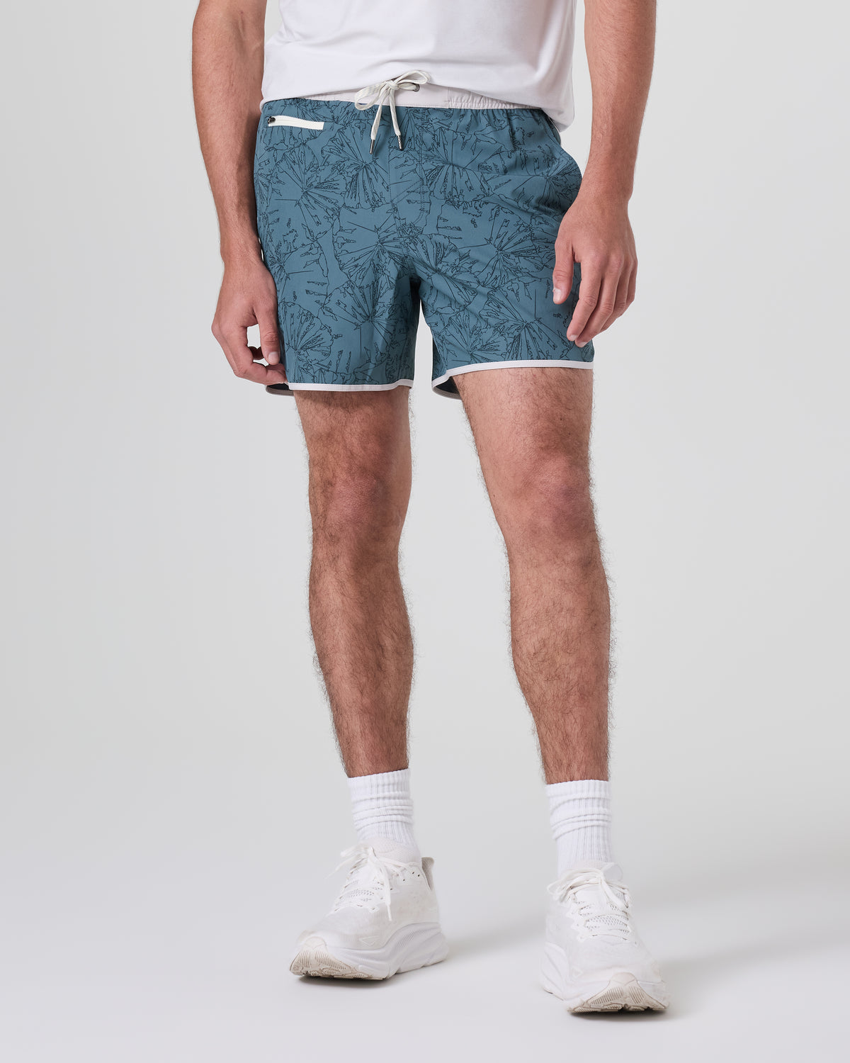 Banks Short 5" Deep Sea Lily Active Shorts