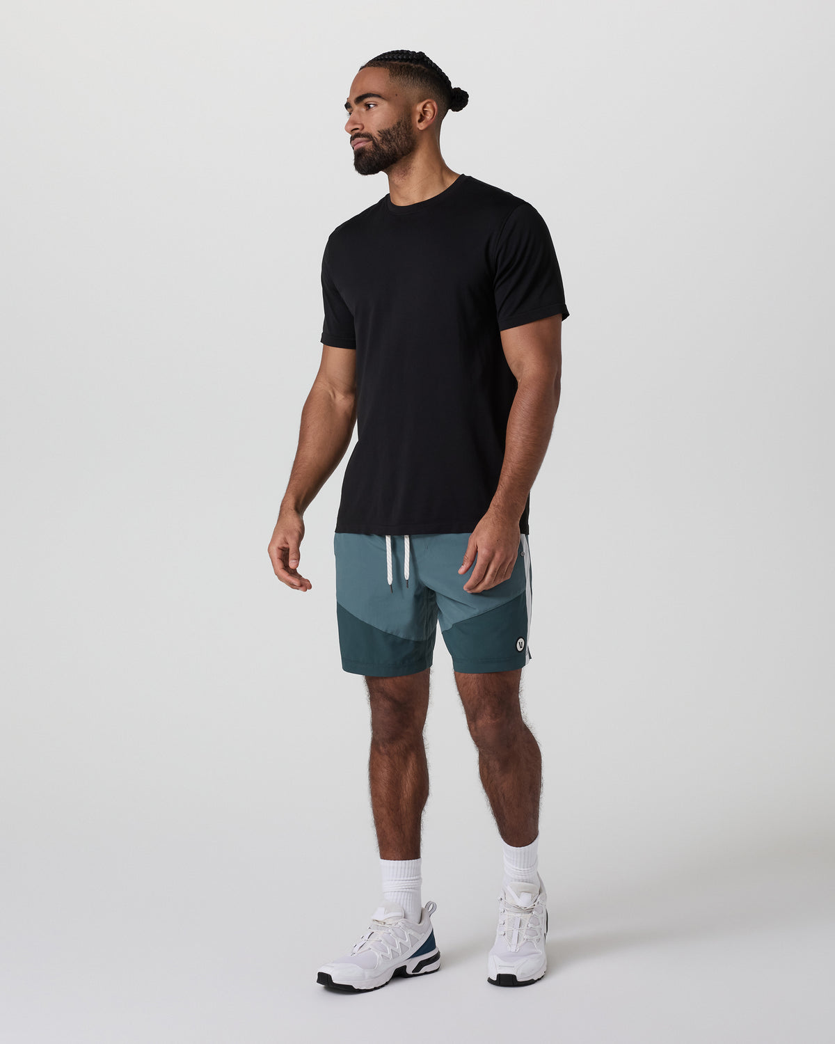 Kore Short X1 Lined Classic Fit 7" Light Deep Sea/Deep Sea/Salt - Image 3