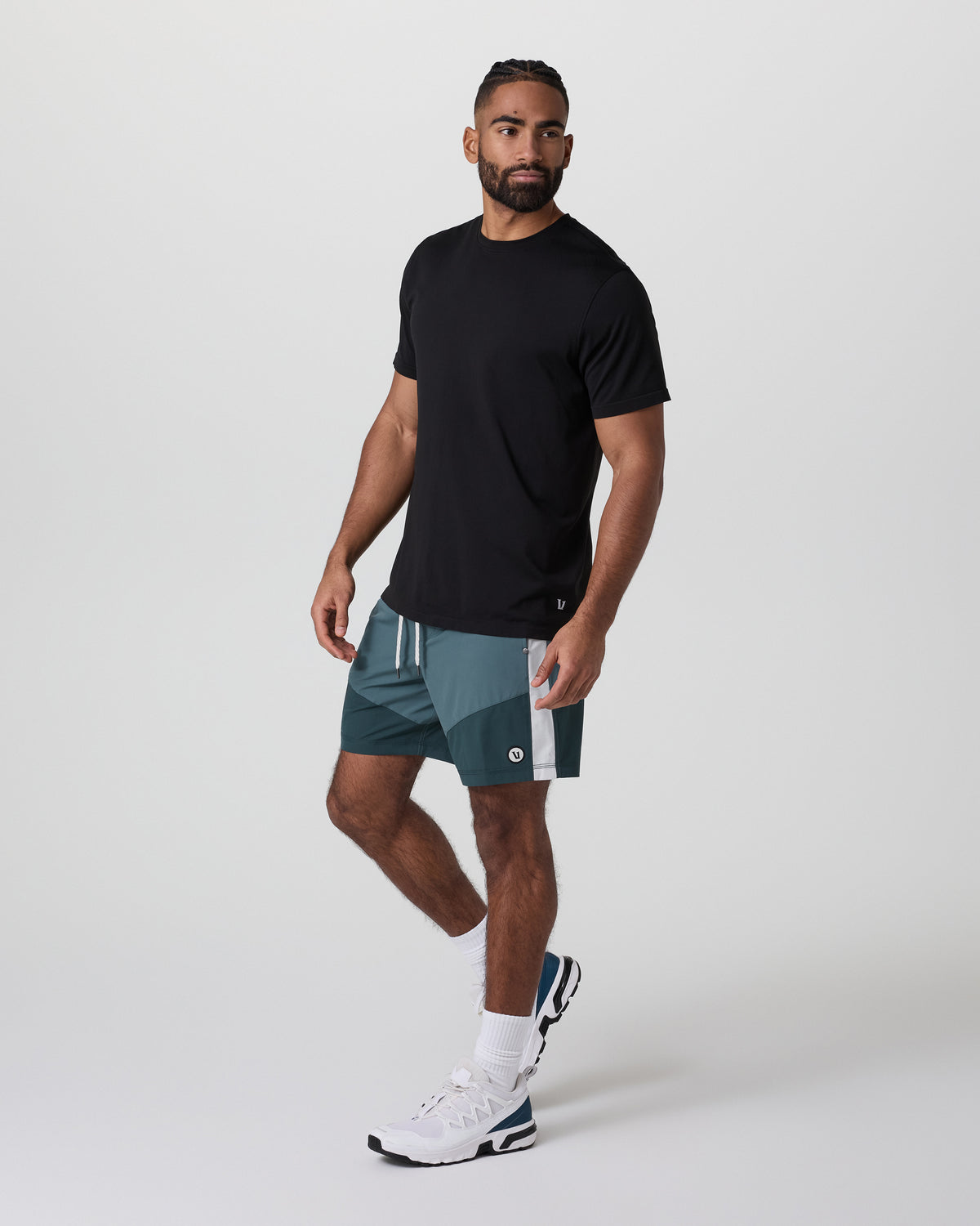 Kore Short X1 Lined Classic Fit 7" Light Deep Sea/Deep Sea/Salt - Image 5