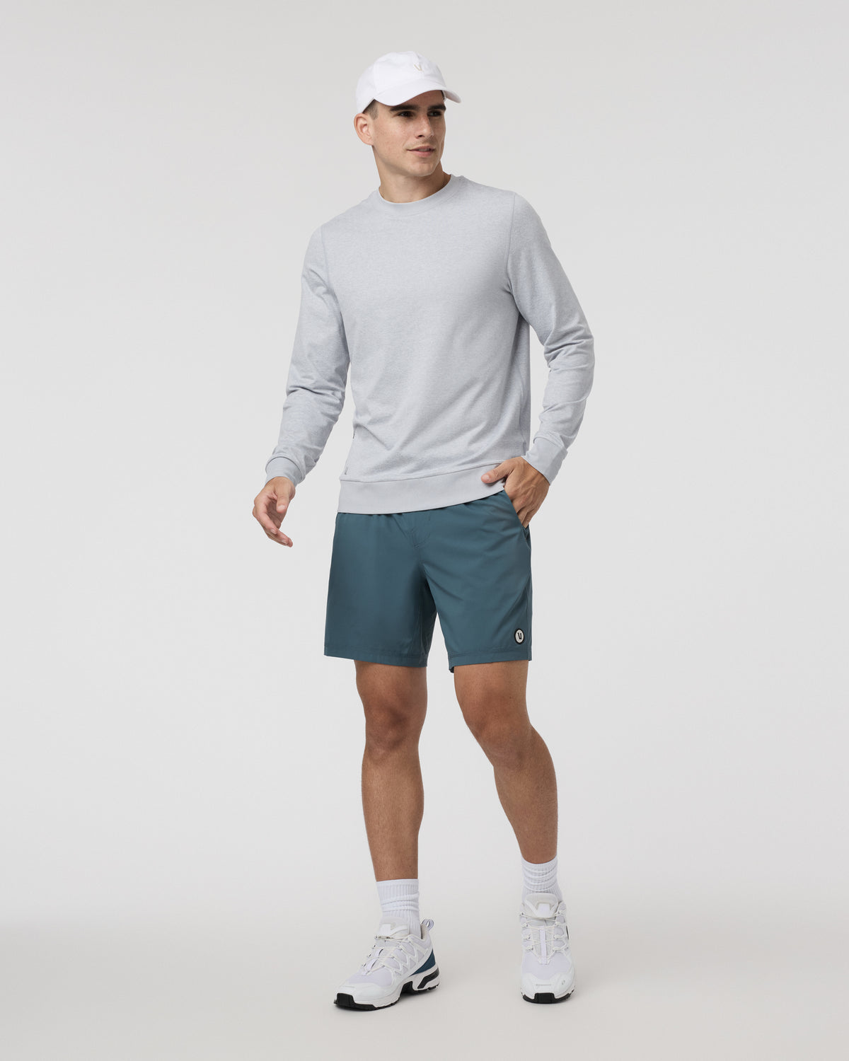 Kore Short Unlined 7" Light Deep Sea Athletic Shorts - Image 3